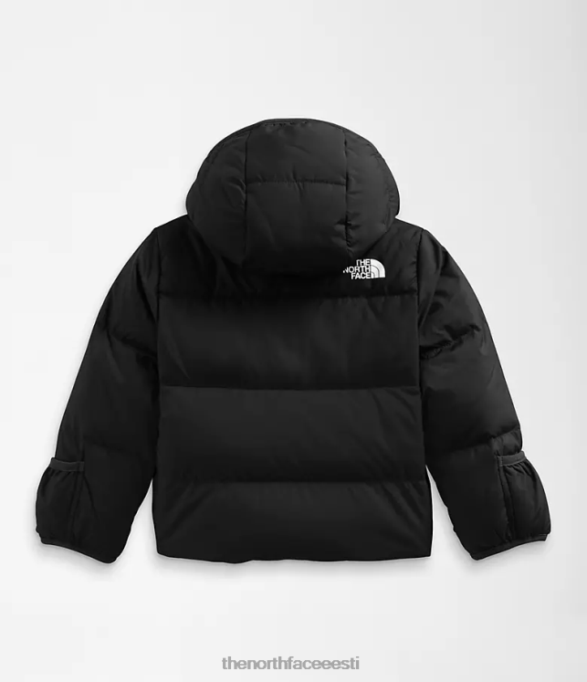beebi põhjapoolse kapuutsiga jope The North Face VJRZH764 Riietus tnf must