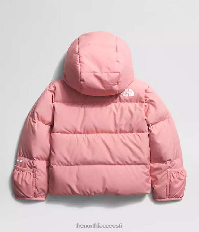 beebi põhjapoolse kapuutsiga jope The North Face VJRZH765 Riietus varjuline roos