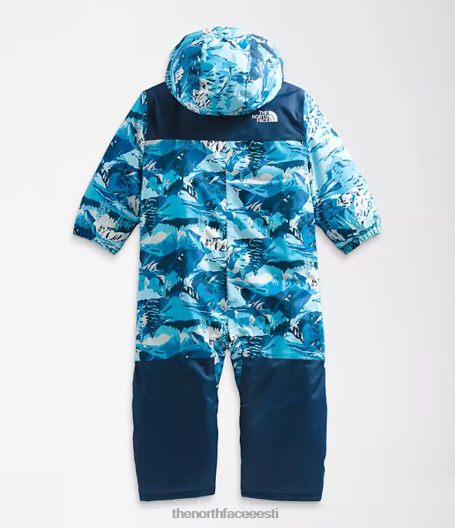 beebi vabaduse lumeülikond The North Face VJRZH276 Riietus akustiline sinine lumetipp mägede print