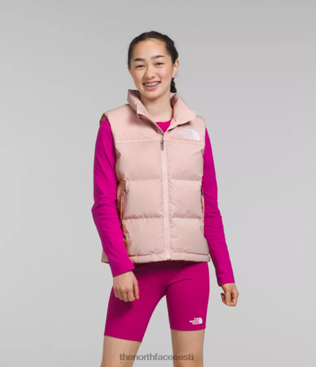 lapsed 1996 retro nuptse vest The North Face VJRZH188 Riietus roosa sammal