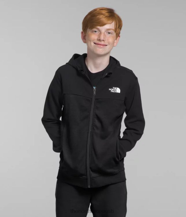 lapsed tnf tech täistõmblukuga kapuuts The North Face VJRZH525 Riietus tnf must