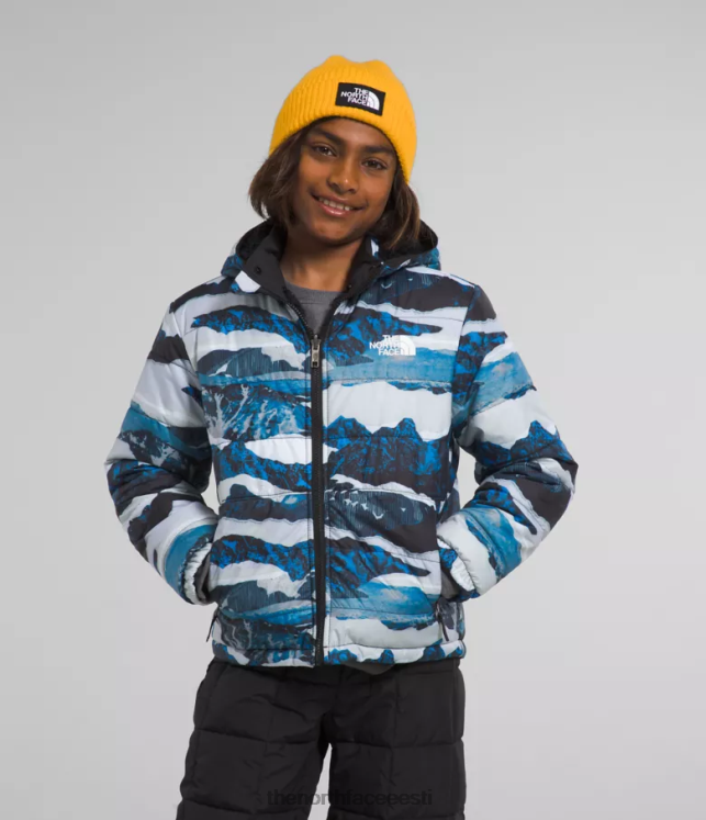 lapsed ümberpööratav mt chimbo täistõmblukuga kapuutsiga jope The North Face VJRZH80 Riietus optiline sinine mägi traaversprint