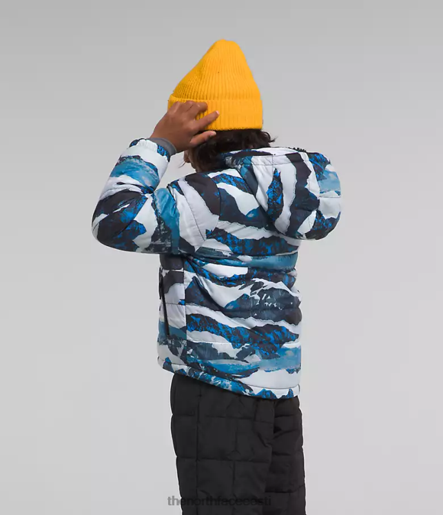 lapsed ümberpööratav mt chimbo täistõmblukuga kapuutsiga jope The North Face VJRZH80 Riietus optiline sinine mägi traaversprint