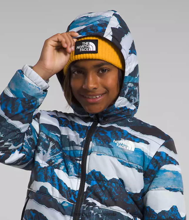 lapsed ümberpööratav mt chimbo täistõmblukuga kapuutsiga jope The North Face VJRZH80 Riietus optiline sinine mägi traaversprint