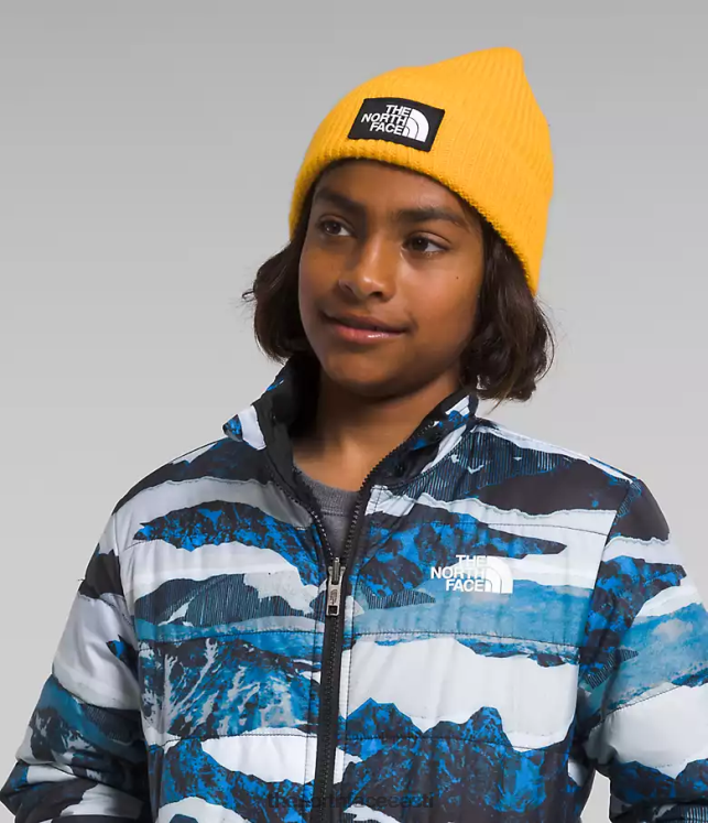 lapsed ümberpööratav mt chimbo täistõmblukuga kapuutsiga jope The North Face VJRZH80 Riietus optiline sinine mägi traaversprint