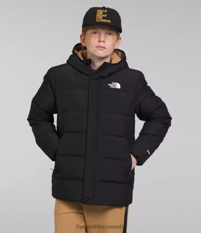lapsed põhja alla fliisvoodriga parka The North Face VJRZH689 Riietus tnf must