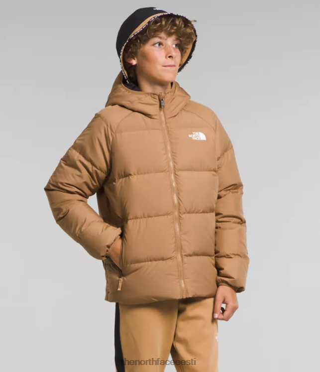 lapsed pööratav põhjakauputsiga jope The North Face VJRZH819 Riietus mandlivõi