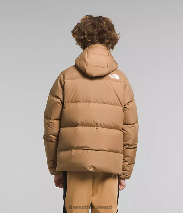 lapsed pööratav põhjakauputsiga jope The North Face VJRZH819 Riietus mandlivõi