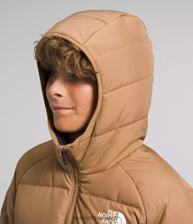 lapsed pööratav põhjakauputsiga jope The North Face VJRZH819 Riietus mandlivõi