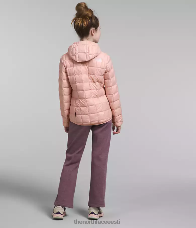 lapsed termopalli kapuutsiga jope The North Face VJRZH180 Riietus roosa sammal