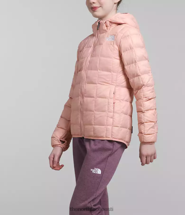 lapsed termopalli kapuutsiga jope The North Face VJRZH180 Riietus roosa sammal