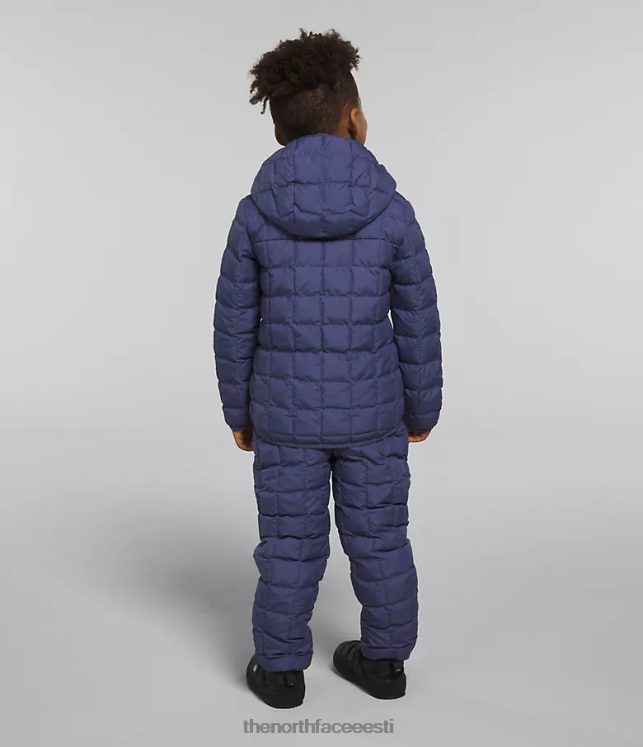 lapsed ümberpööratav termokuuli kapuutsiga jope The North Face VJRZH1237 Riietus koobas sinine