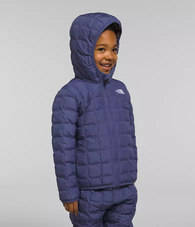 lapsed ümberpööratav termokuuli kapuutsiga jope The North Face VJRZH1237 Riietus koobas sinine