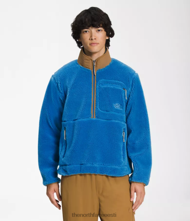mehed äärmuslik vaia pullover The North Face VJRZH121 Riietus superheli sinine/kasulik pruun