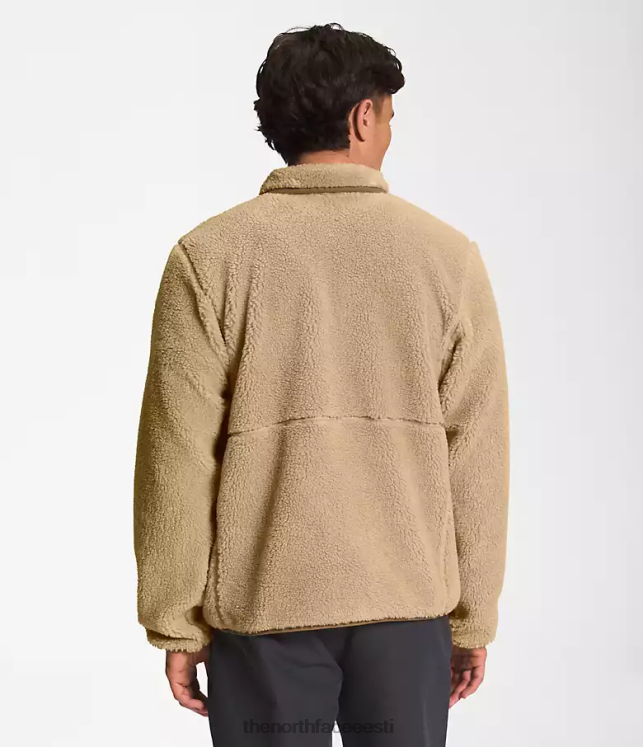 mehed Extreme pile täistõmblukuga jope The North Face VJRZH548 Riietus khaki kivi/tarbepruun