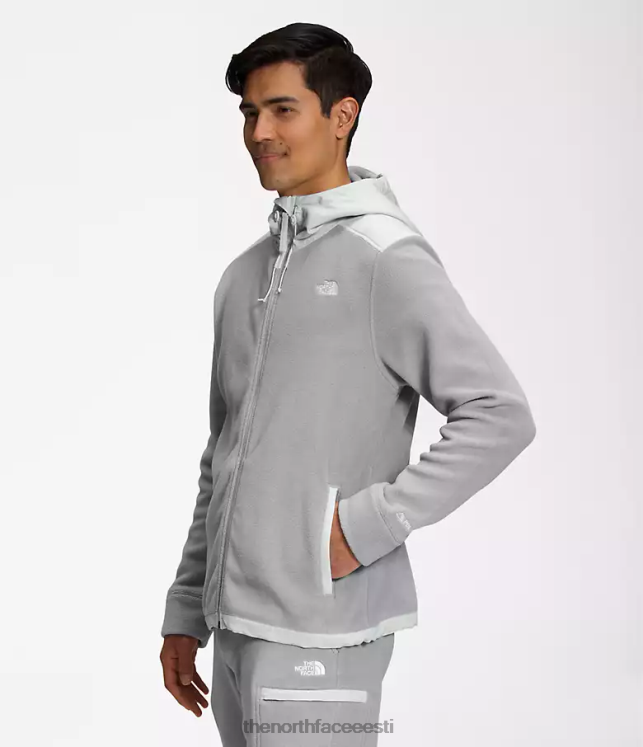 mehed alpine polartec 200 täistõmblukuga kapuutsiga jope The North Face VJRZH831 Riietus sulavad hall/tinahall