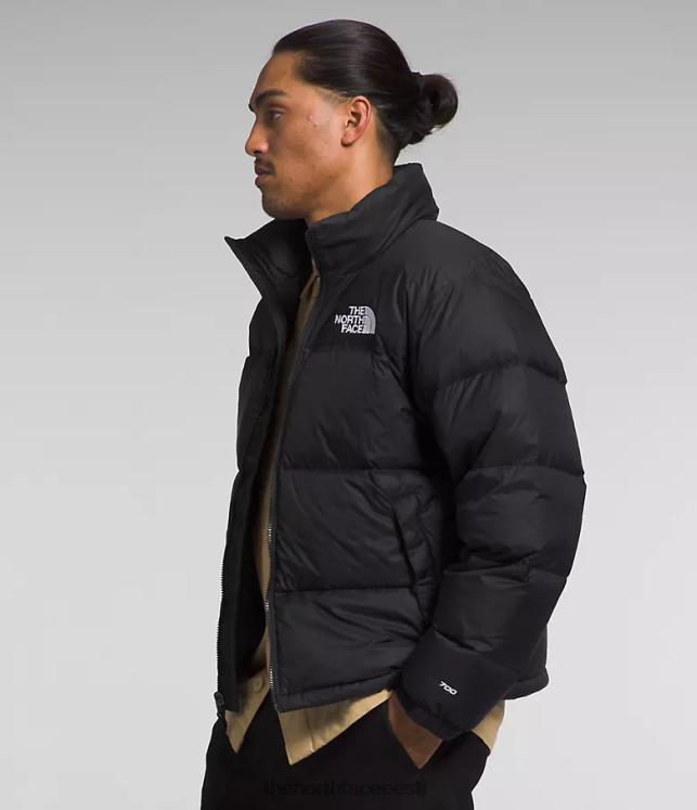 mehed 1996 aasta retro nuptse jope The North Face VJRZH468 Riietus taaskasutatud tnf must
