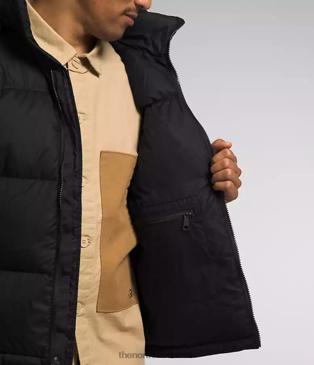 mehed 1996 aasta retro nuptse jope The North Face VJRZH468 Riietus taaskasutatud tnf must