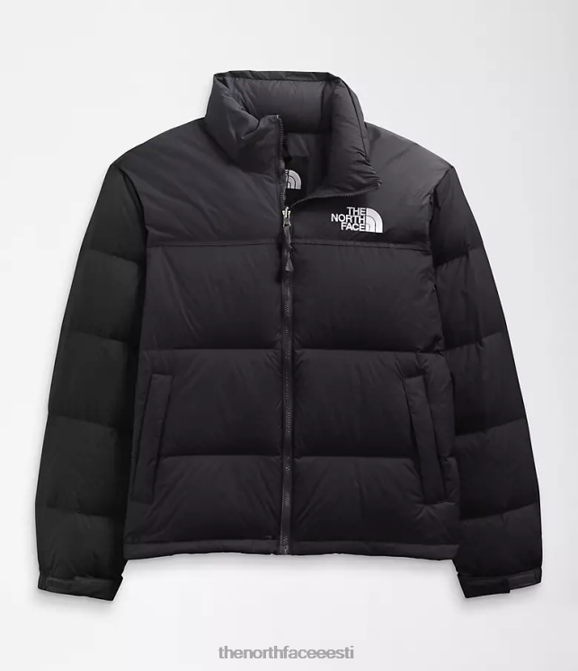 mehed 1996 aasta retro nuptse jope The North Face VJRZH468 Riietus taaskasutatud tnf must