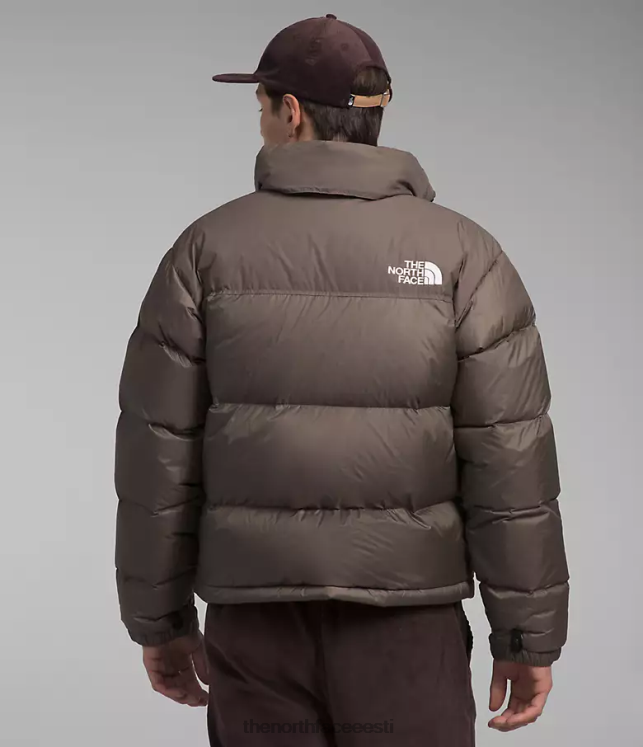 mehed 1996 aasta retro nuptse jope The North Face VJRZH470 Riietus pistriku pruun