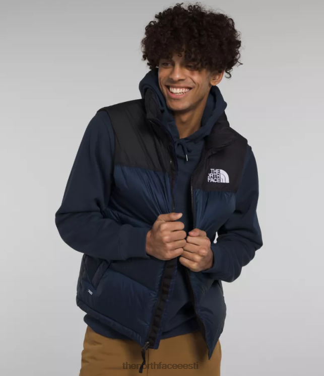 mehed 1996 retro nuptse vest The North Face VJRZH292 Riietus Summit Navy/tnf must