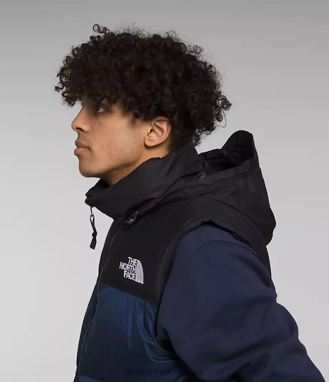 mehed 1996 retro nuptse vest The North Face VJRZH292 Riietus Summit Navy/tnf must