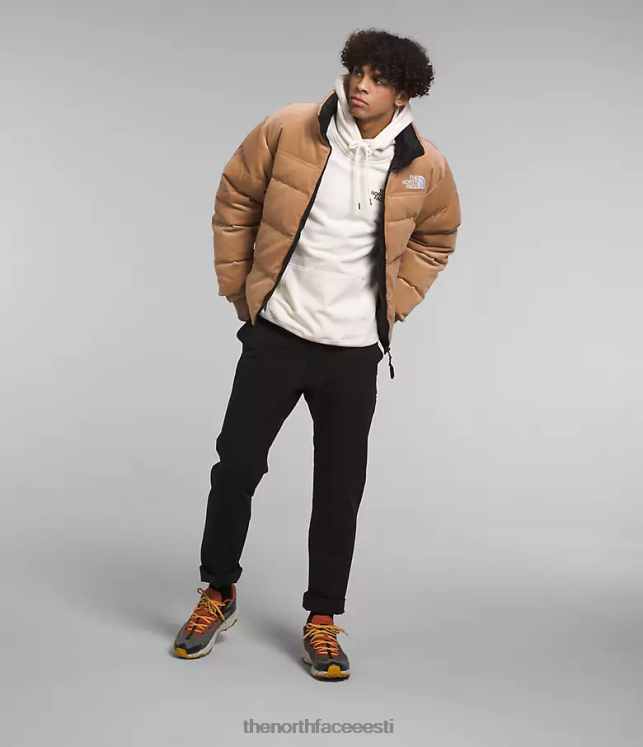 mehed 92 ümberpööratav nuptse jope The North Face VJRZH1203 Riietus mandlivõi/tnf must