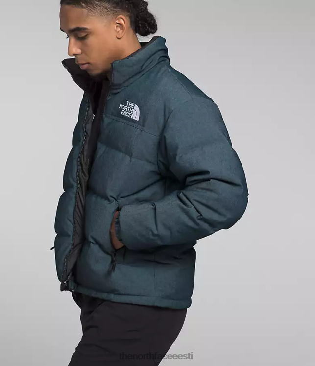 mehed 92 ümberpööratav nuptse jope The North Face VJRZH1205 Riietus denim sinine/tnf must