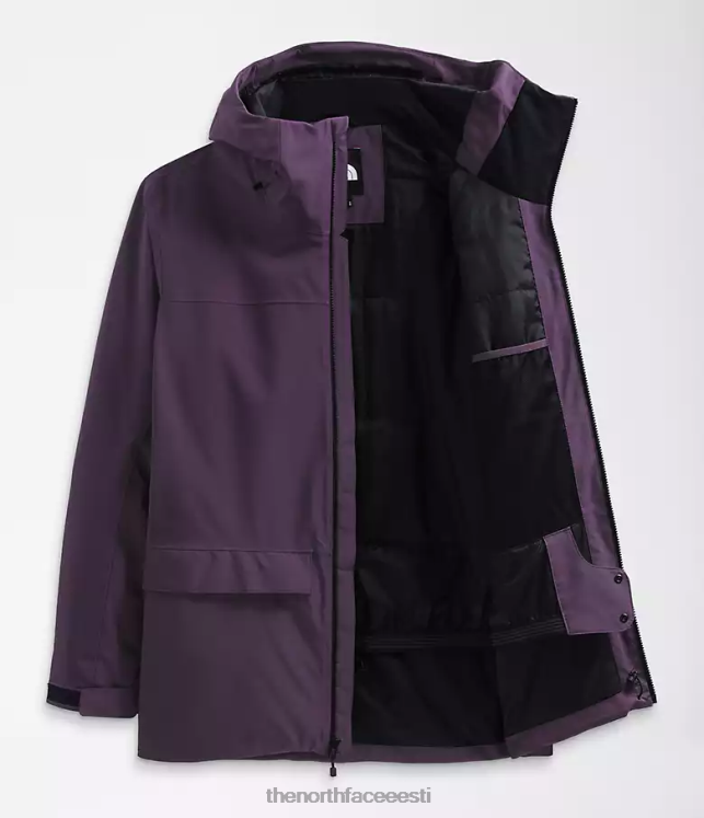 mehed haigusliini jope The North Face VJRZH115 Riietus tume baklažaan lilla