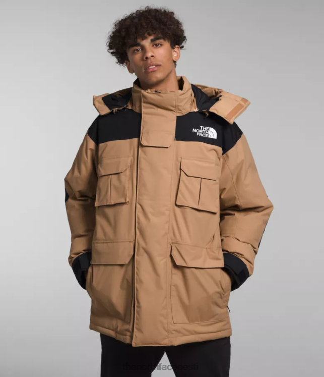 mehed coldworks soojustatud park The North Face VJRZH1242 Riietus mandlivõi/tnf must