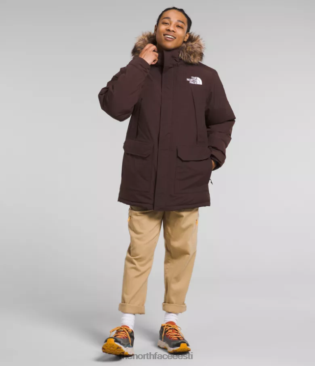 mehed mcmurdo park The North Face VJRZH3 Riietus kivisöepruuni/mandlivõi monogrammitrükk