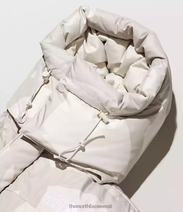 mehed tnf x kaws retro 1994. aasta Himaalaja parka The North Face VJRZH143 Riietus kw kuuvalgus elevandiluu hüm print