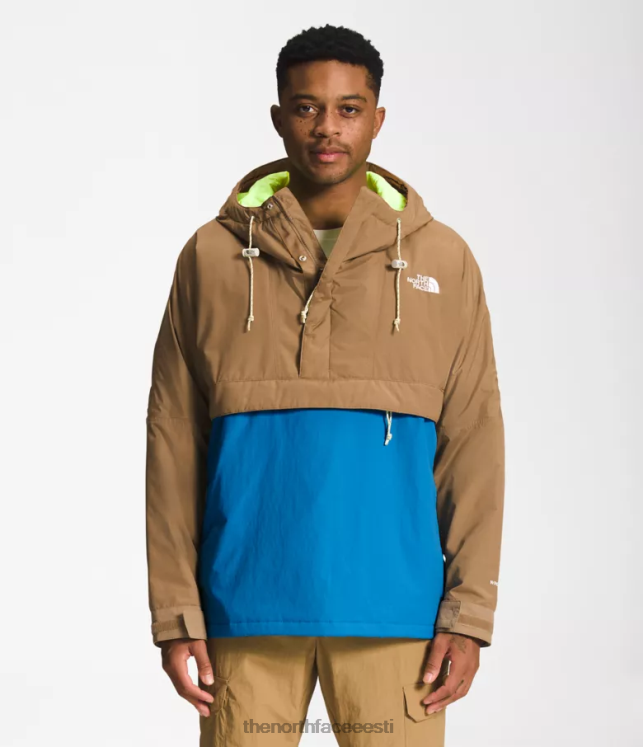 mehed 78 madala fiifikatsiooniga hi-tek windjammer The North Face VJRZH702 Riietus utiliidi pruun/üliheli sinine