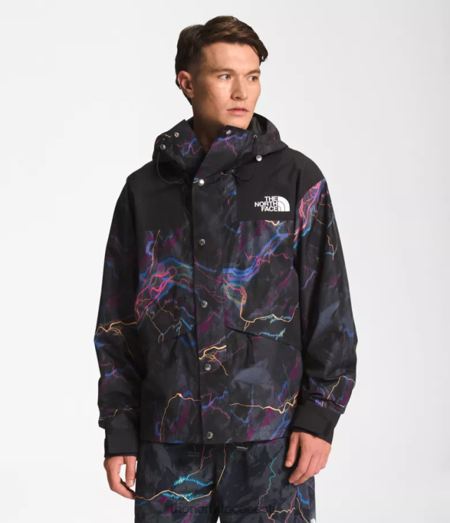 mehed 86 retro mägijakk The North Face VJRZH1294 Riietus tnf must trail glow print