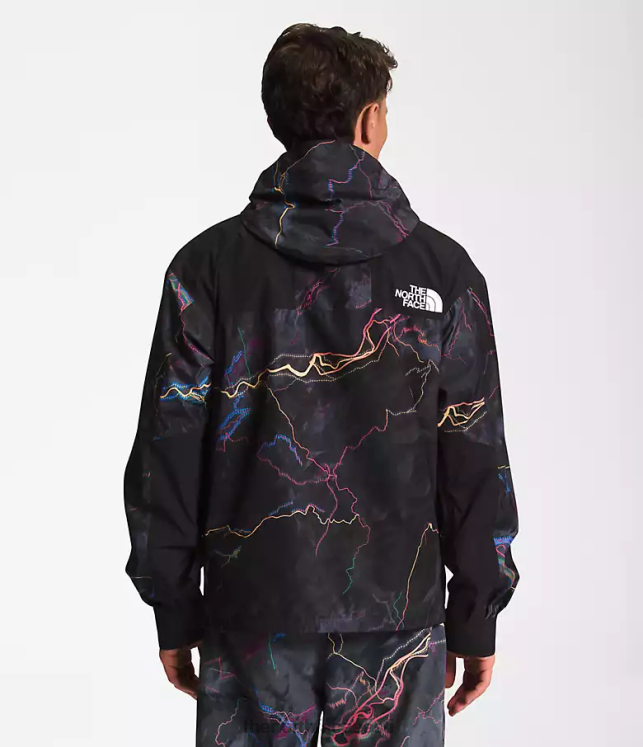 mehed 86 retro mägijakk The North Face VJRZH1294 Riietus tnf must trail glow print