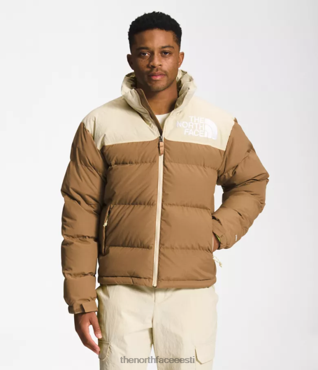 mehed 92 low-fi hi-tek nuptse The North Face VJRZH827 Riietus kommunaalpruun/kruus