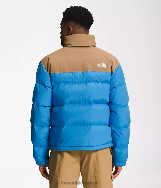 mehed 92 low-fi hi-tek nuptse The North Face VJRZH828 Riietus superheli sinine/kasulik pruun