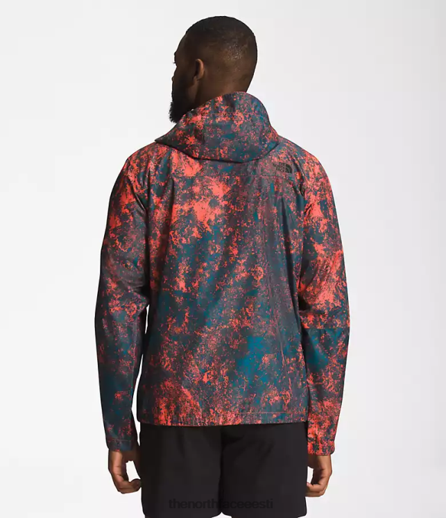 mehed alta vista jope The North Face VJRZH1252 Riietus retrooranž hüperroki print