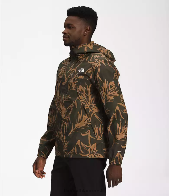 mehed antora jope The North Face VJRZH287 Riietus kasulik pruun troopiline pintslitrükk