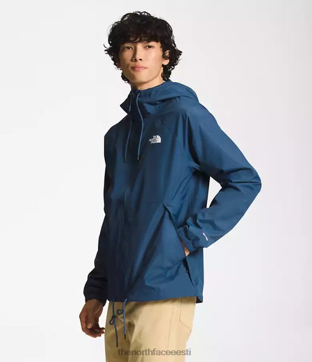 mehed antora vihmaga kapuuts The North Face VJRZH1195 Riietus varjuline sinine