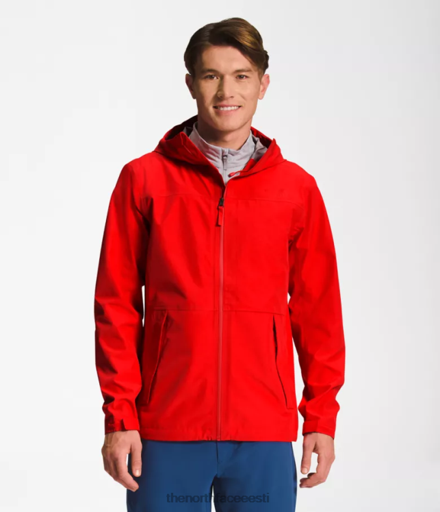 mehed dryzzle futurelight jope The North Face VJRZH1115 Riietus tulipunane