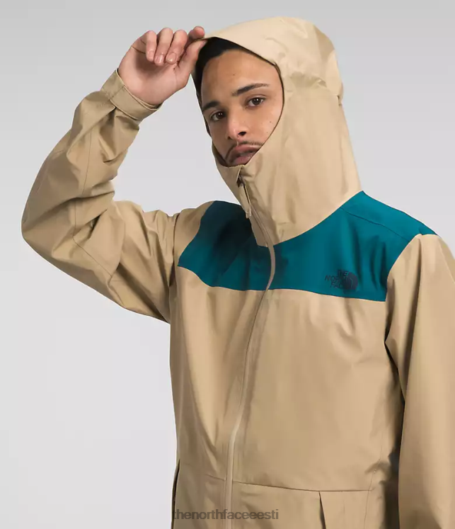 mehed dryzzle futurelight jope The North Face VJRZH1117 Riietus sinine korall/khaki kivi