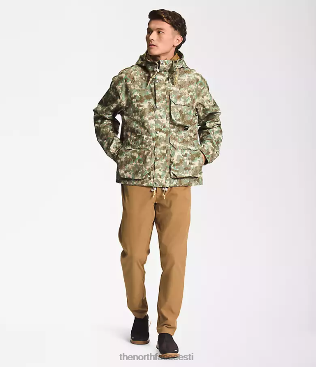 mehed m66 kommunaal vihmajope The North Face VJRZH296 Riietus militaaroliivikirju täpiline kaamotrükk