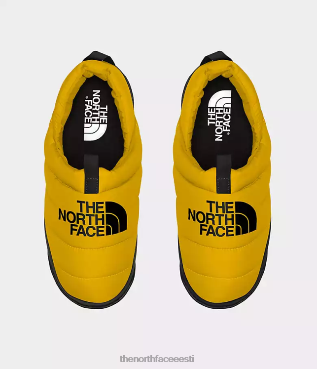 mehed nuptse muulad The North Face VJRZH555 jalatsid tipp kuld/tnf must