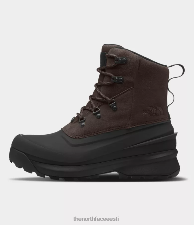 mehed chilkat v pitsilised veekindlad saapad The North Face VJRZH612 jalatsid kohvipruun/tnf must