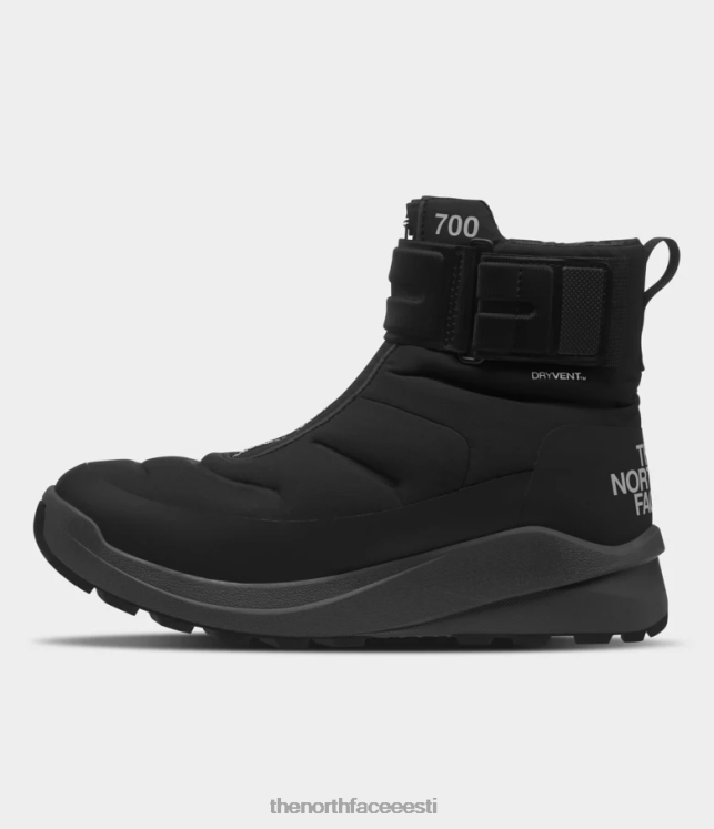 mehed nuptse ii rihmaga veekindlad saapad The North Face VJRZH932 jalatsid tnf must/asfaldihall