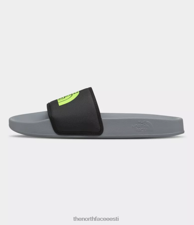 mehed baaslaagri slaidid iii The North Face VJRZH33 jalatsid meld hall/led kollane