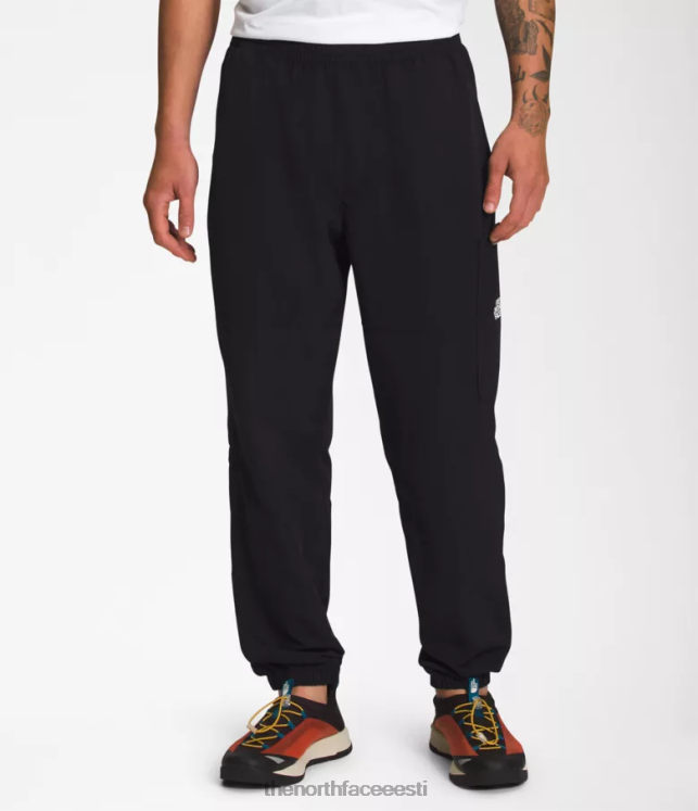 mehed tnf nailonist lihtsad püksid The North Face VJRZH488 Riietus tnf must