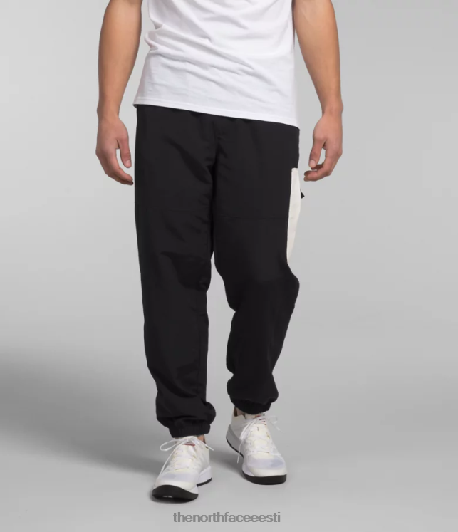 mehed tnf nailonist lihtsad püksid The North Face VJRZH489 Riietus tnf must/gardenia valge