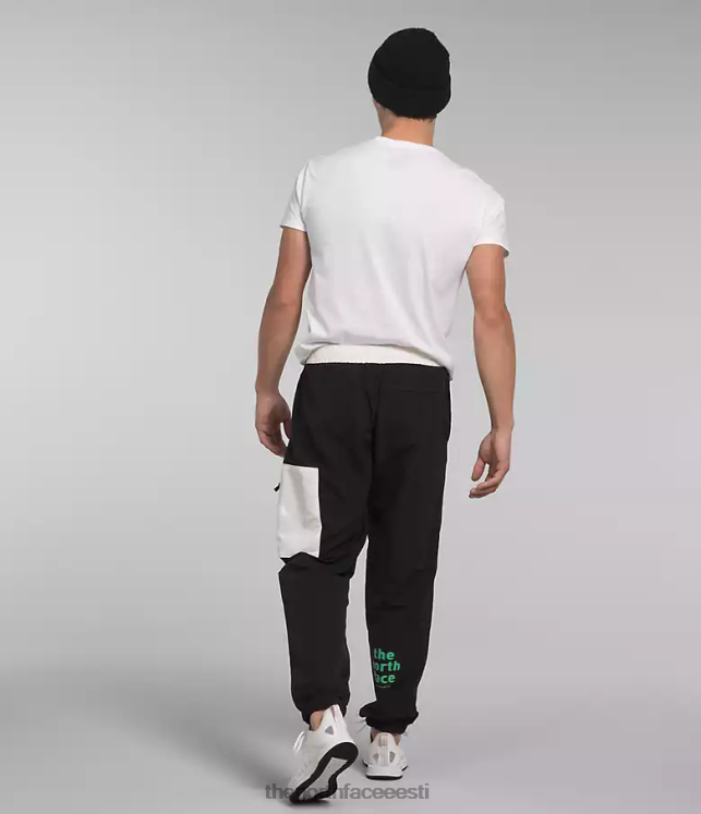 mehed tnf nailonist lihtsad püksid The North Face VJRZH489 Riietus tnf must/gardenia valge